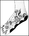 Henna Design for foot