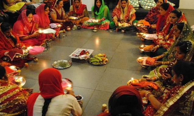 Karwa Chauth Puja Process