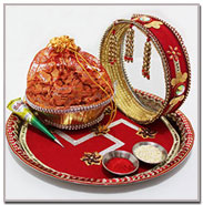 Karwa Chauth Thali Decoration
